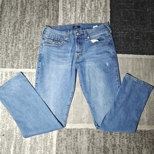 True Religion Men's Denim Pants Ricky Relaxed Straight Size 34